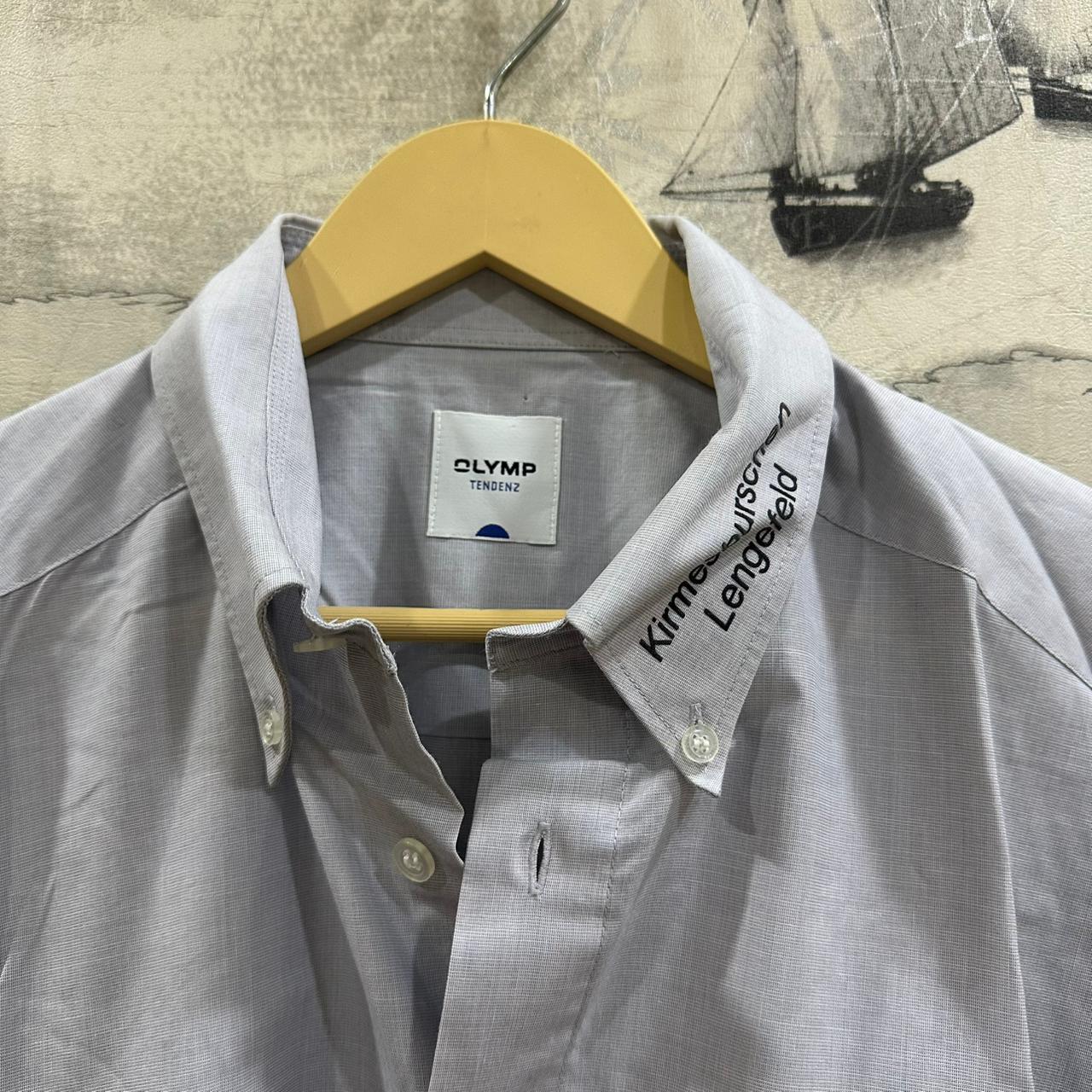 OLYMP Men’s Shirt – Light Blue (3XL)