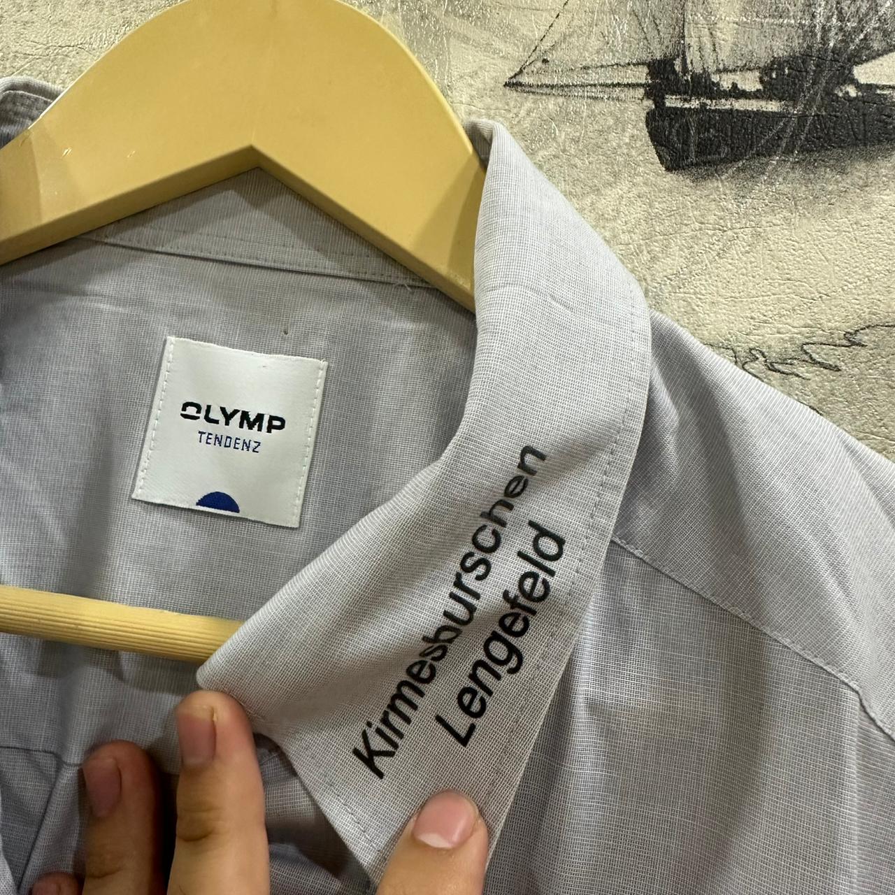 OLYMP Men’s Shirt – Light Blue (3XL)