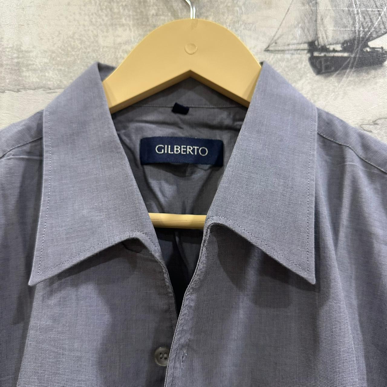 Gilberto Men’s Shirt - Grey (L)