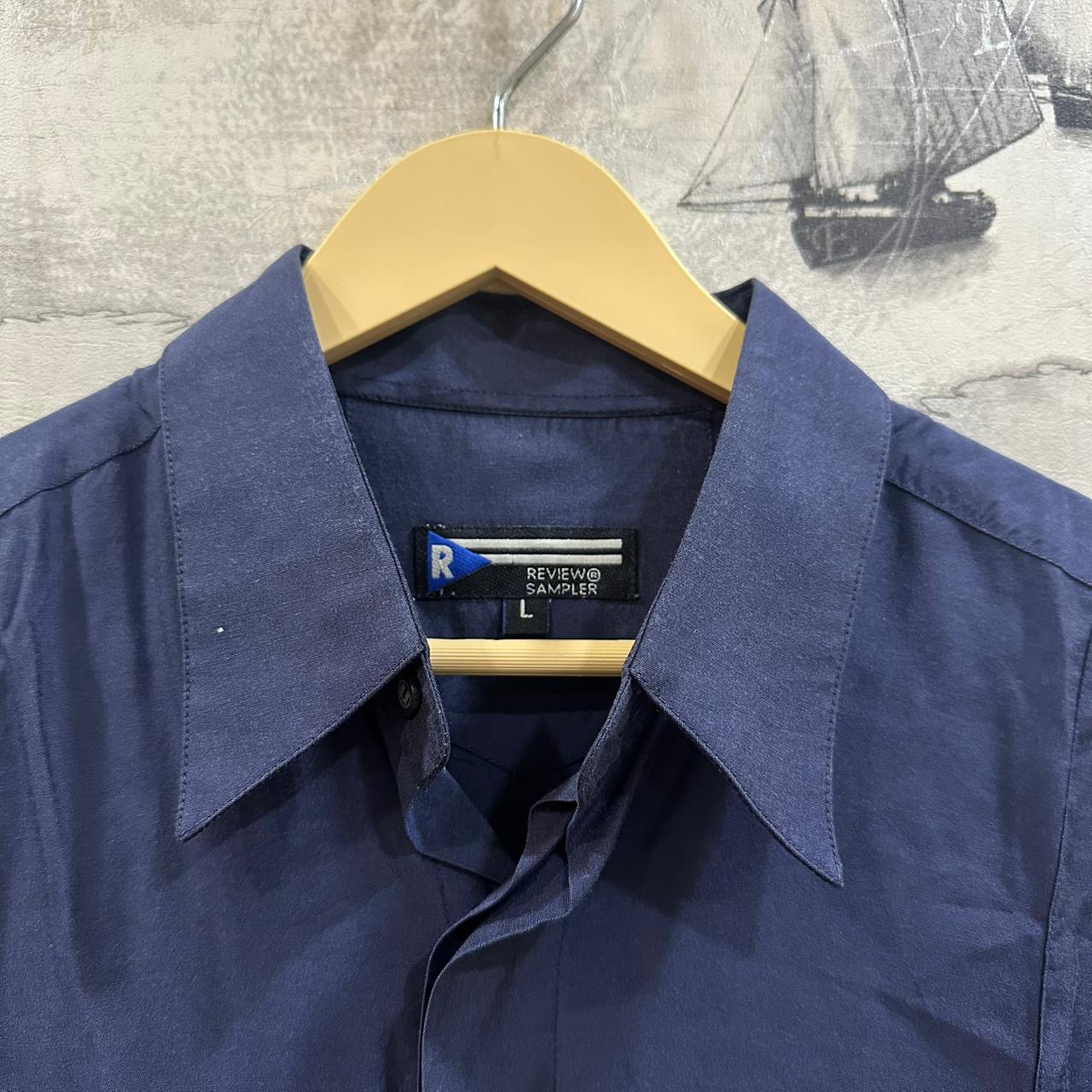 Review Sampler Men’s Shirt - Navy Blue (XXL)