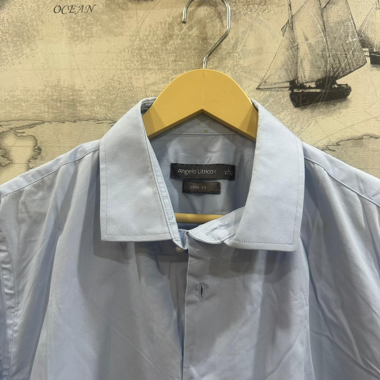 Angelo Litrico (by CANDA) Men’s Shirt - Sky Blue (XL)