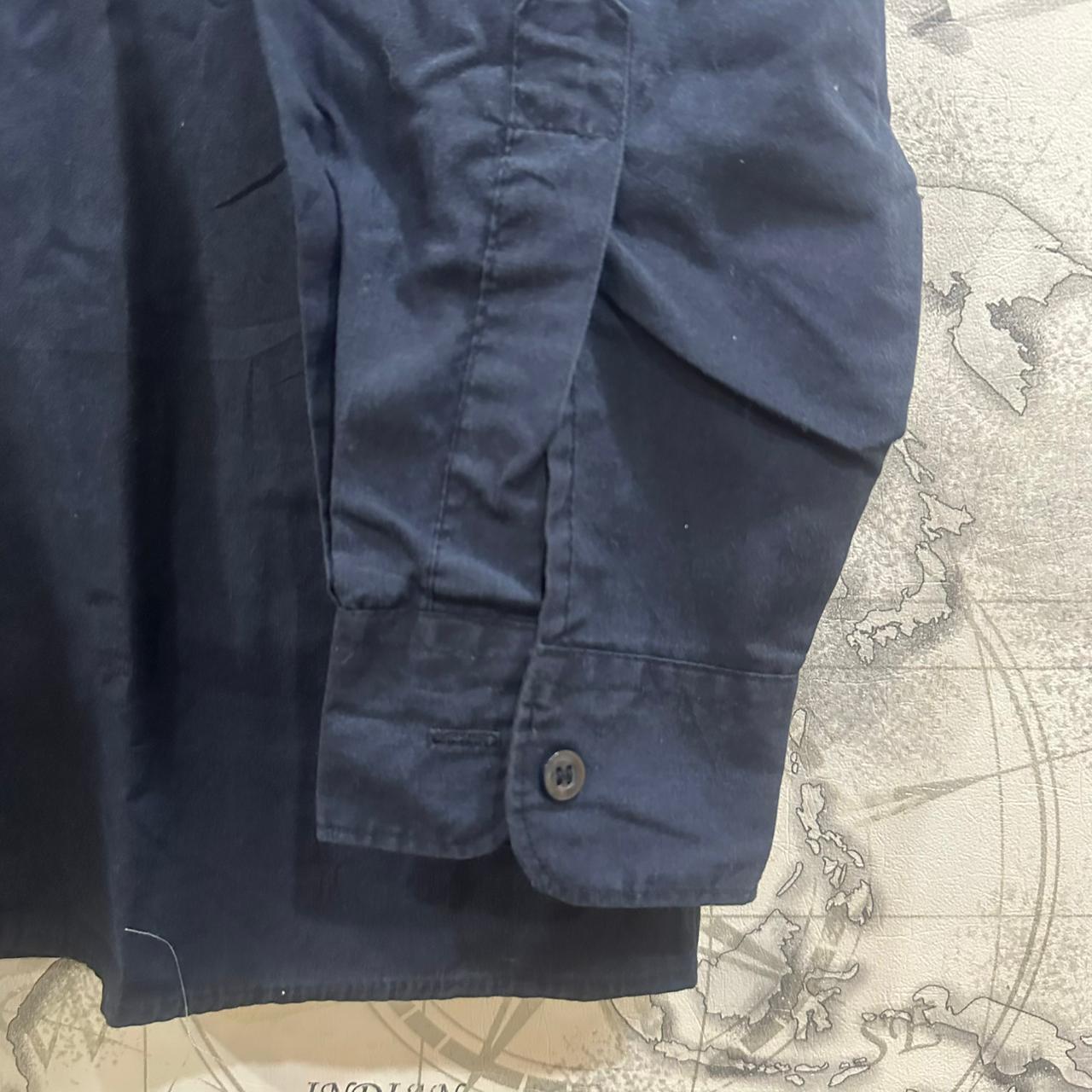 Identic Men’s Shirt - Dark Navy Blue (L)
