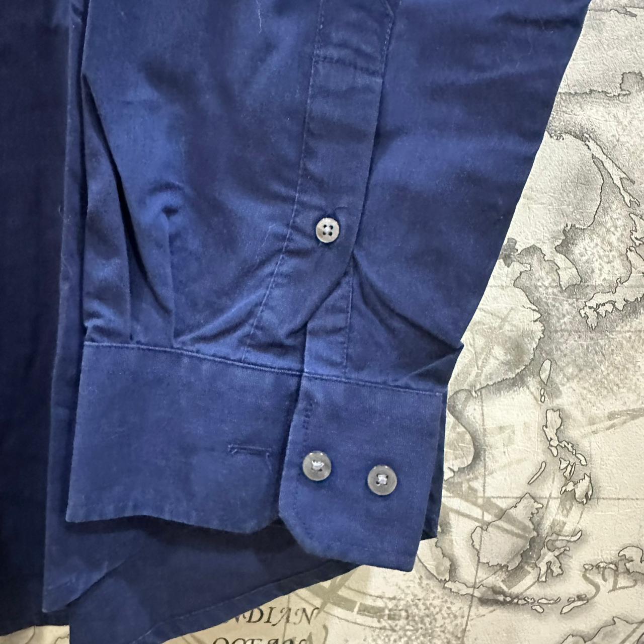 CANDA Men’s Shirt - Navy Blue (3XL)