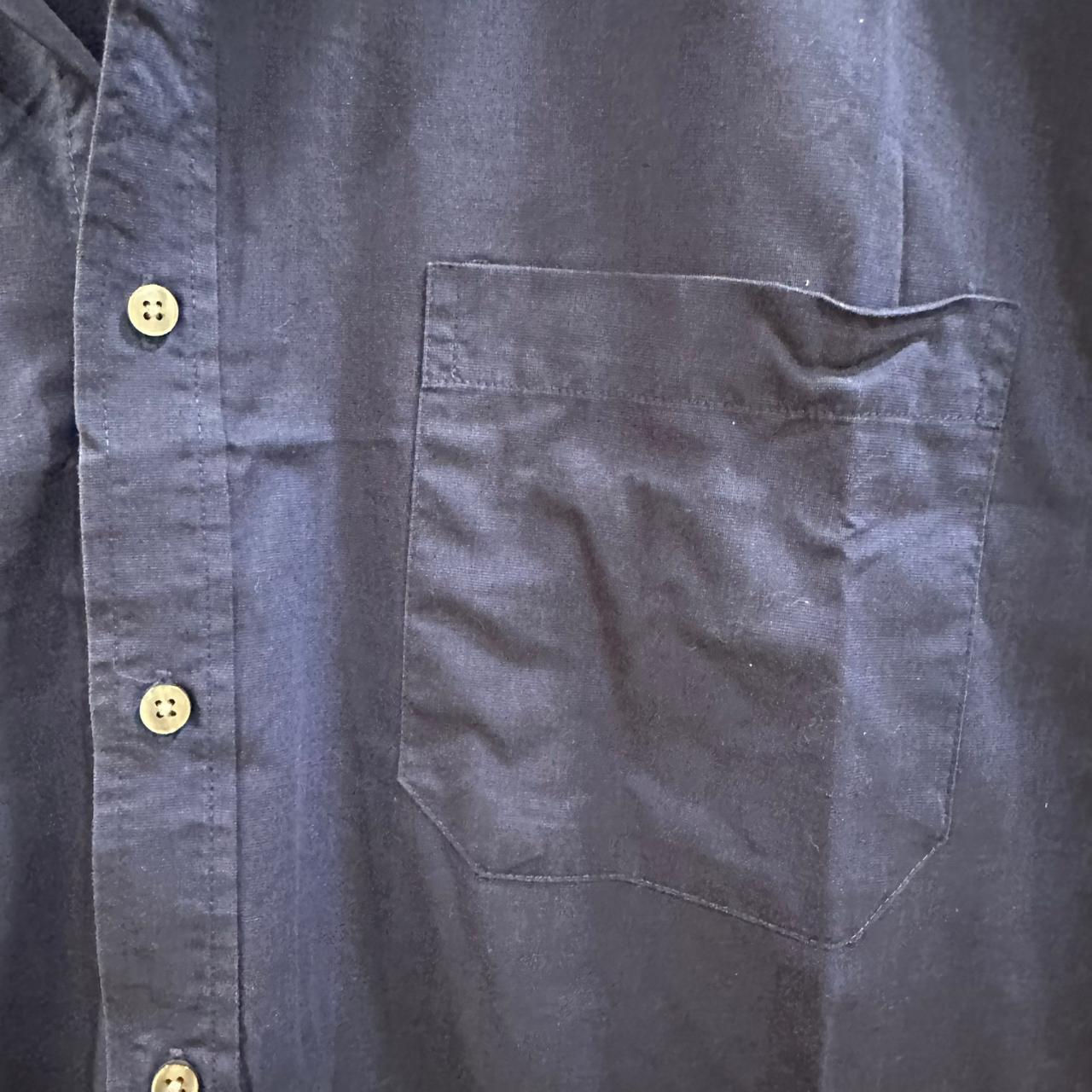 CANDA Men’s Shirt - Navy Blue (3XL)