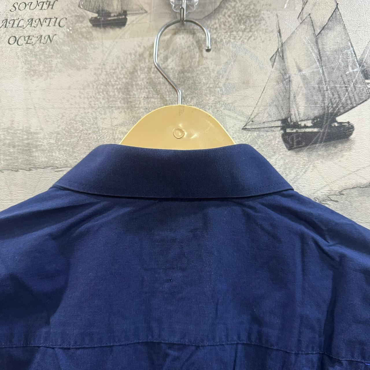 CANDA Men’s Shirt - Navy Blue (3XL)