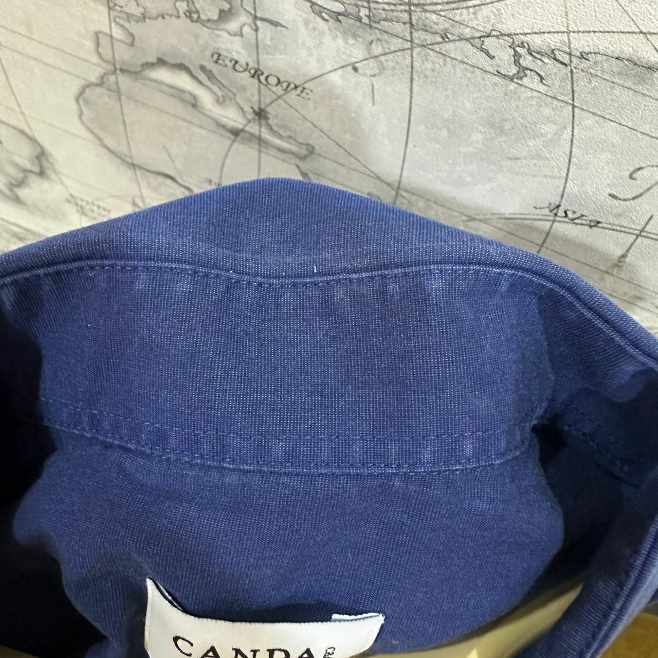 CANDA Men’s Shirt - Navy Blue (3XL)