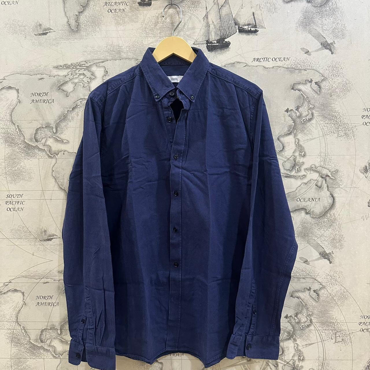 Closed Men’s Shirt - Navy Blue (L)