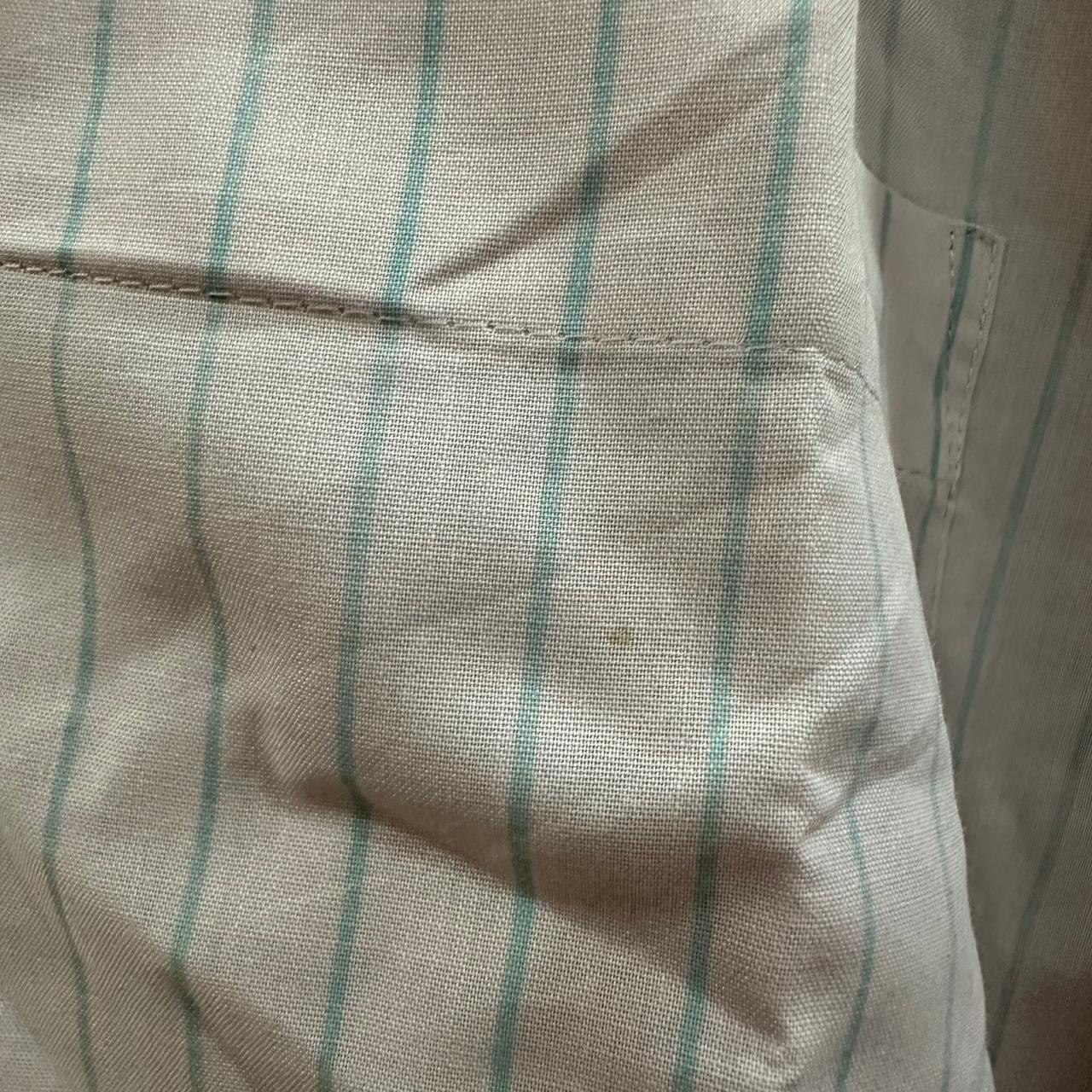 CANDA Men’s Shirt - Pink Striped (3XL)