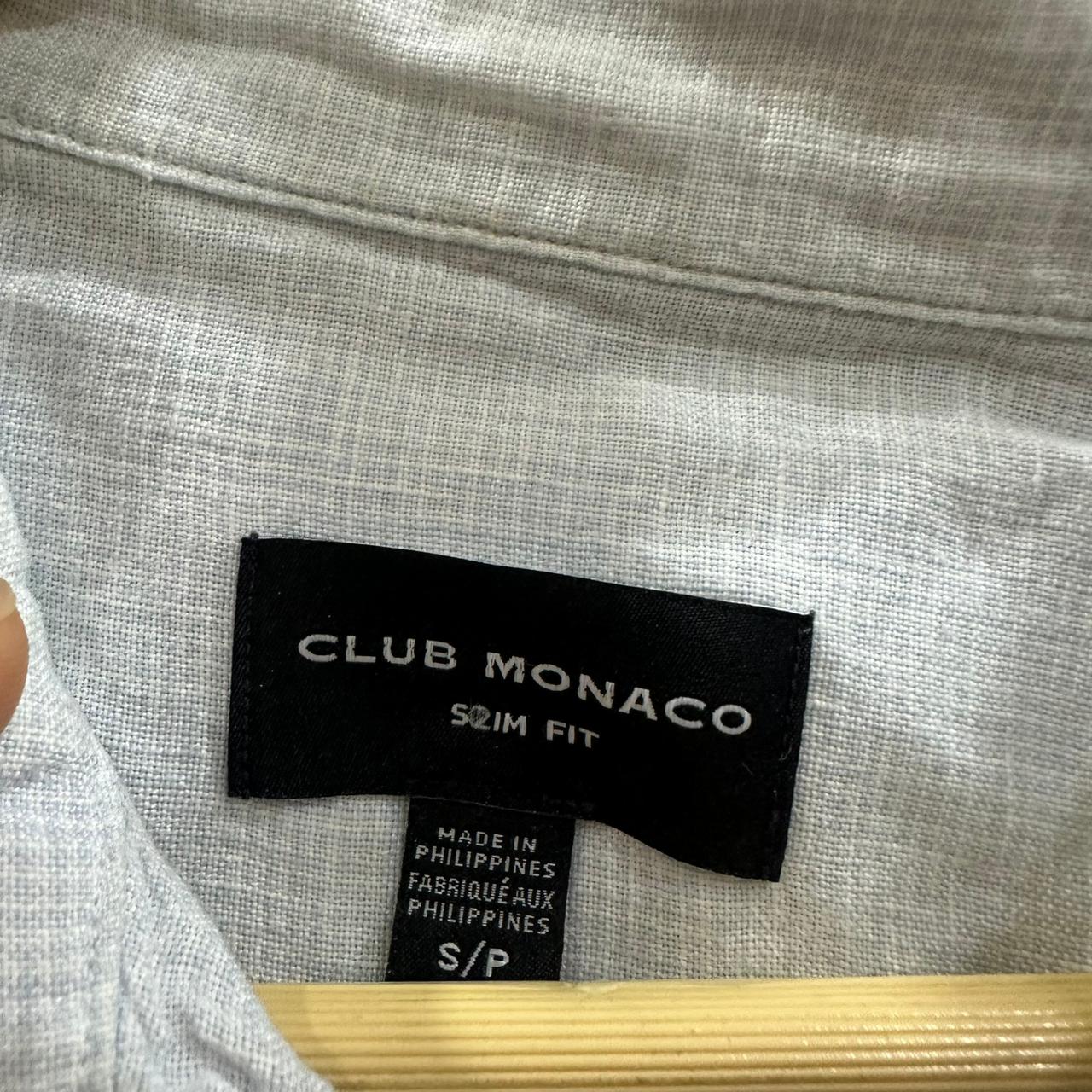 Club Monaco Men’s Shirt - Sky Blue (M)