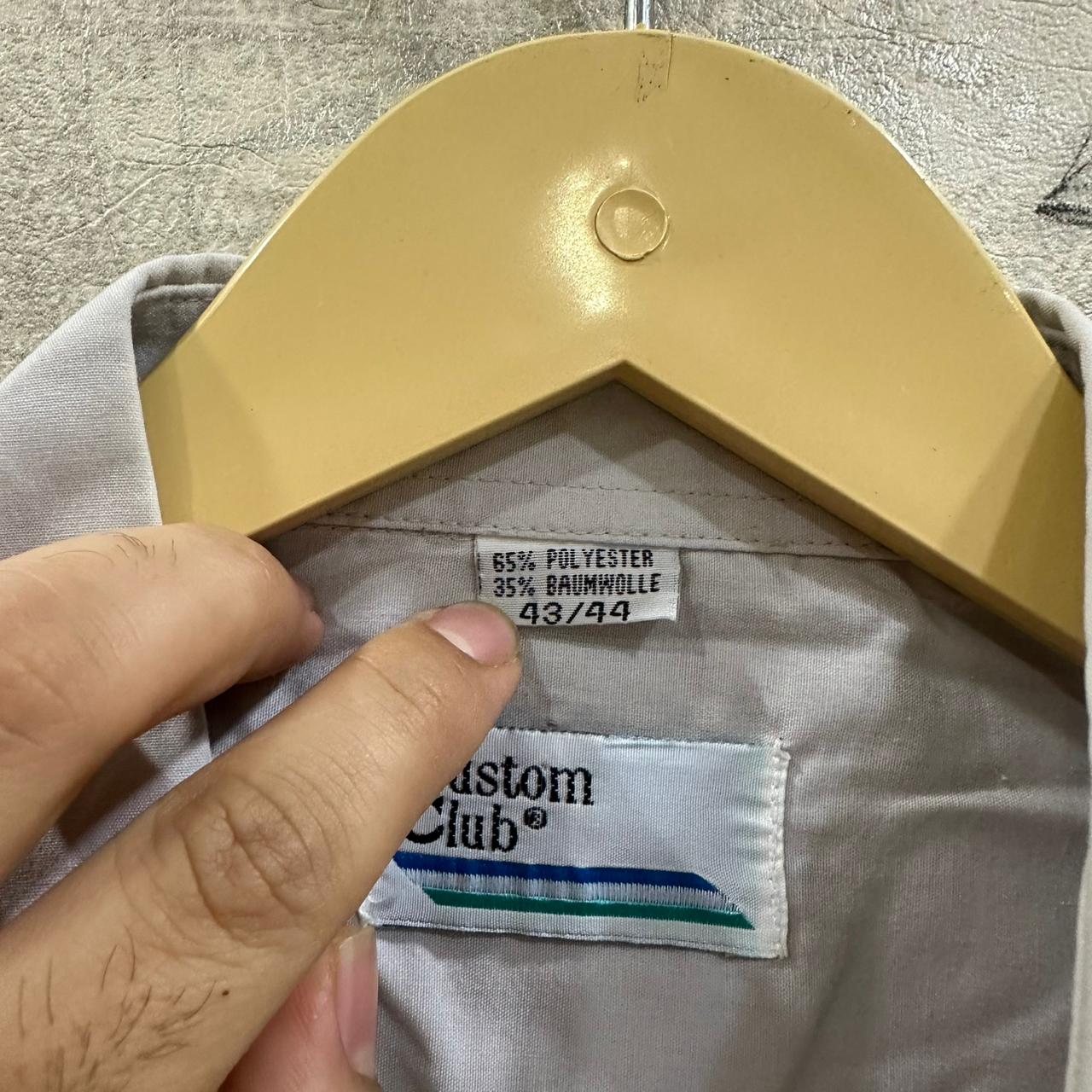 Custom Club Men’s Shirt - Light Grey (XXL)