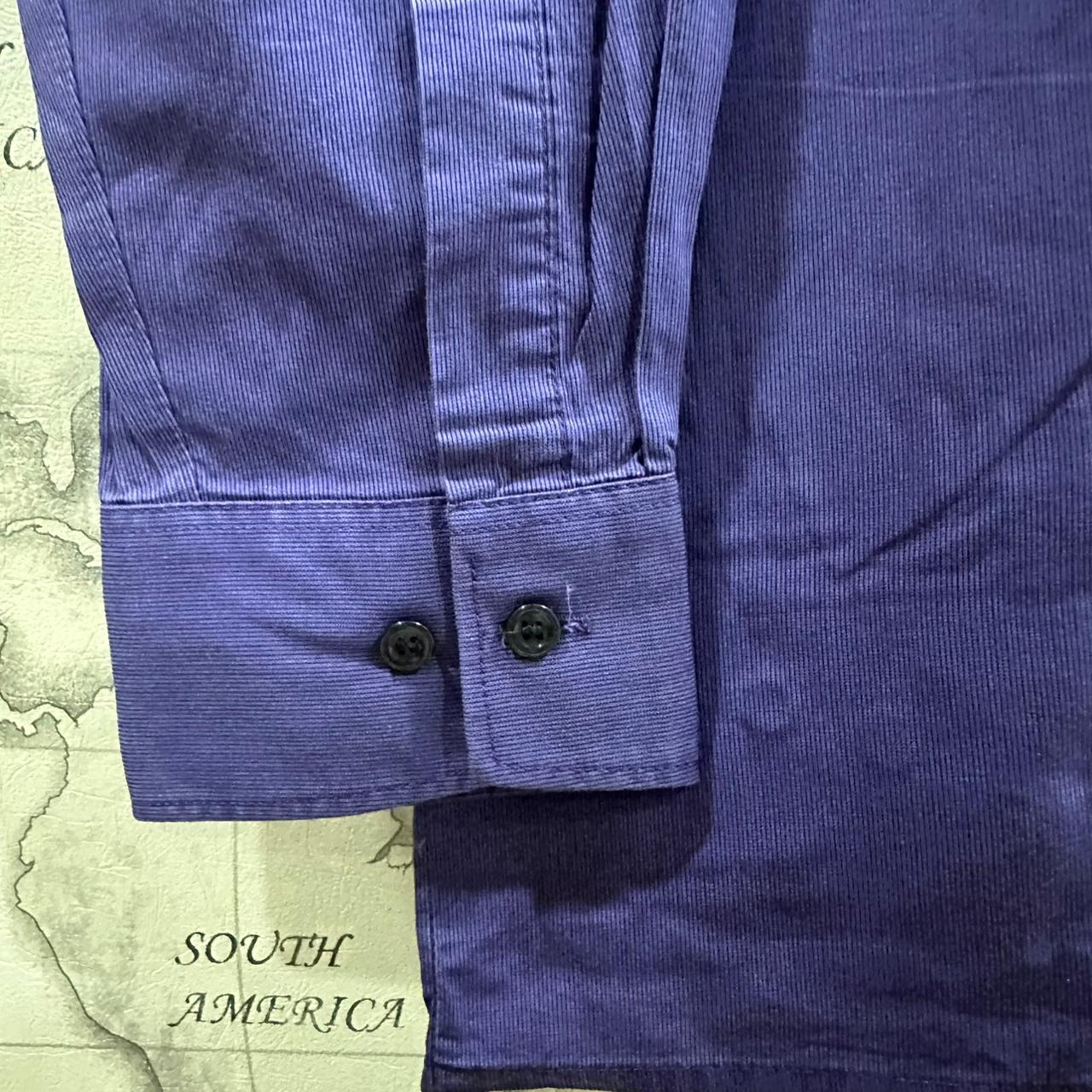 OLYMP Men’s Shirt - Indigo (3XL)