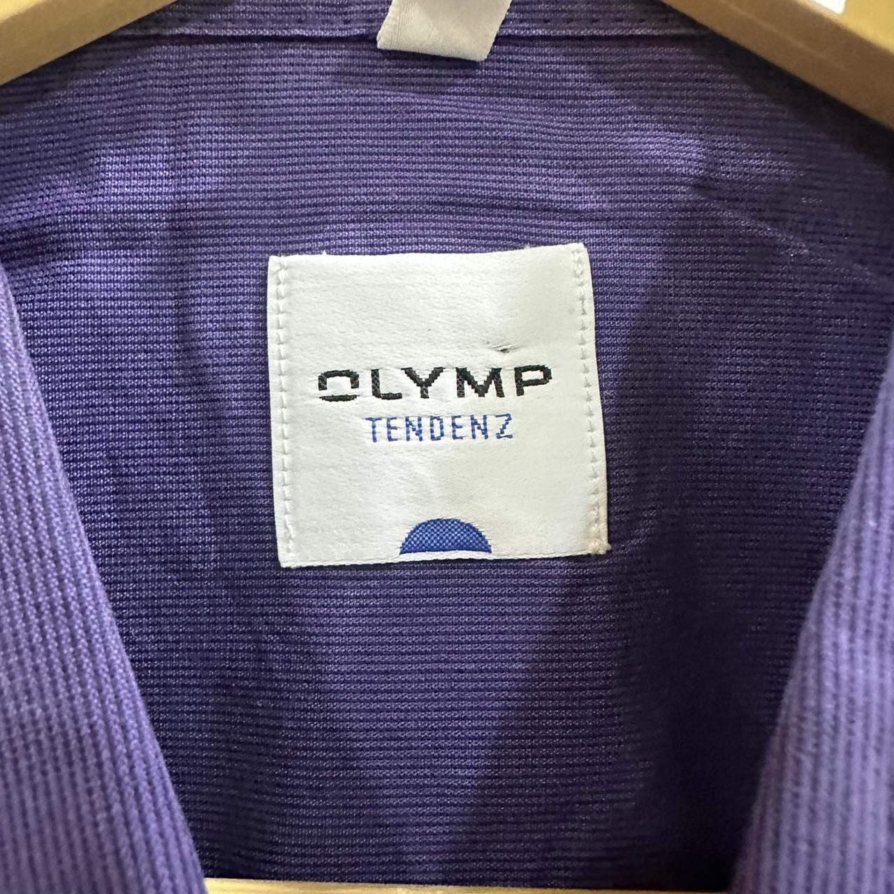OLYMP Men’s Shirt - Indigo (3XL)