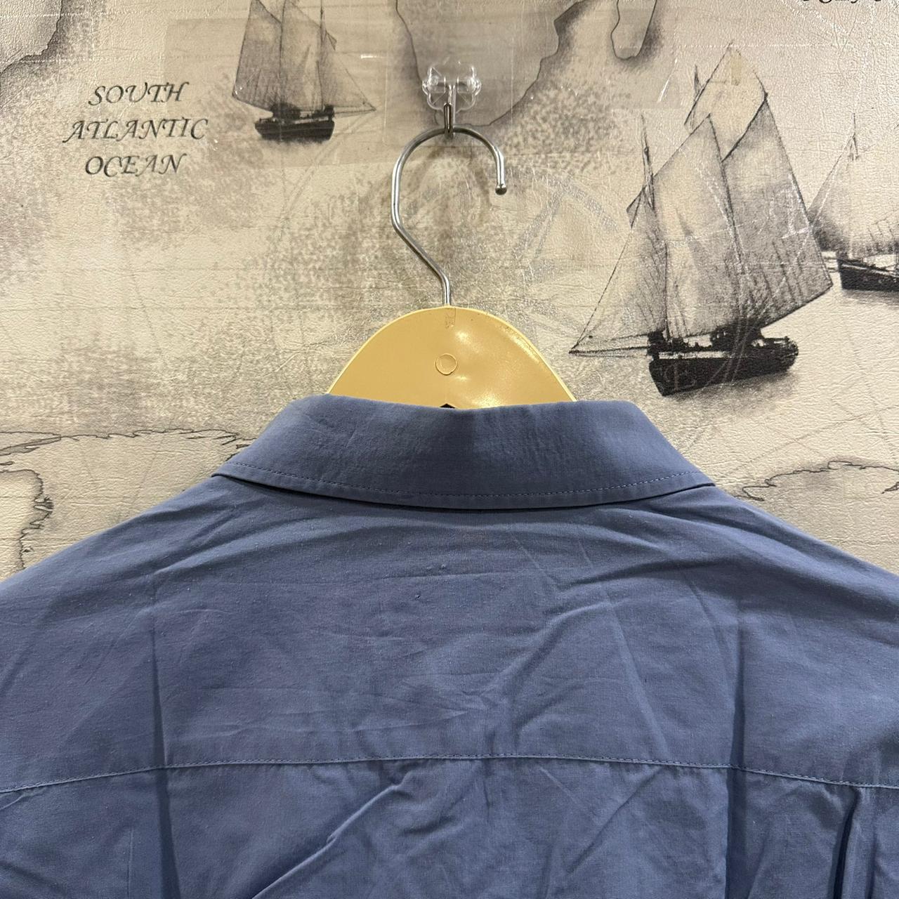 CANDA Men’s Shirt - Dark Sky Blue (3XL)