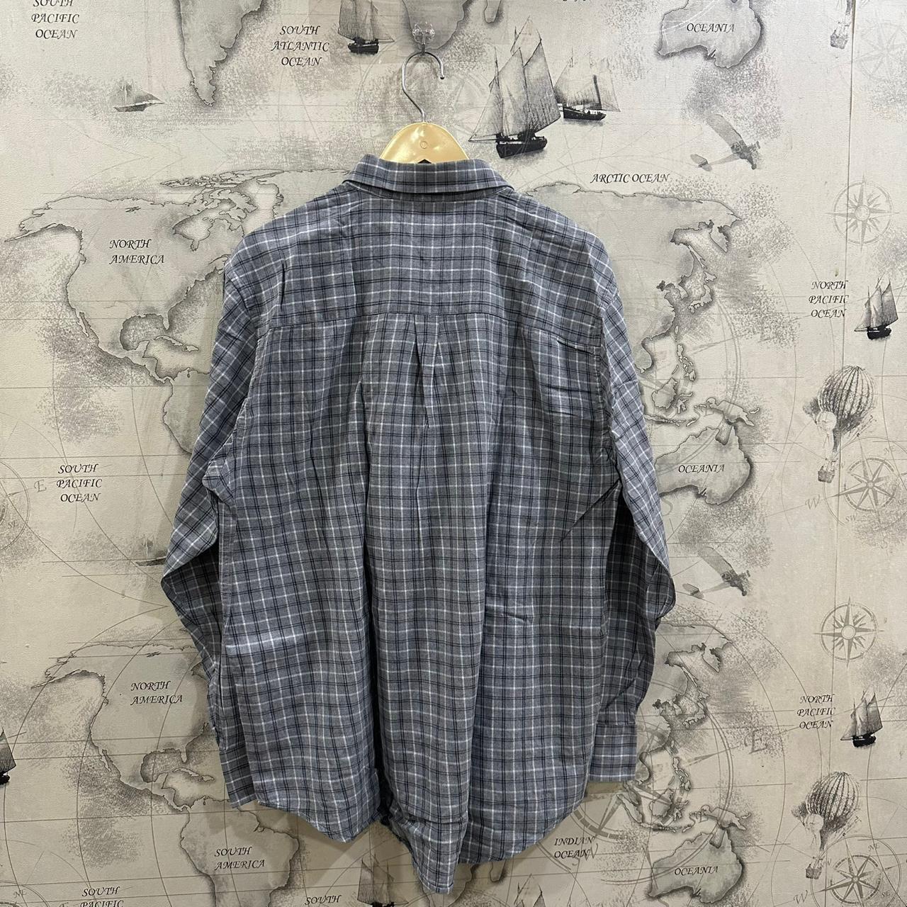 Watsons Men’s Shirt - Grey Checkered (XXL)