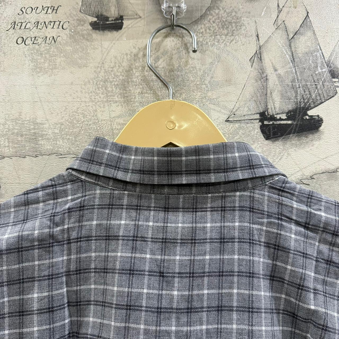 Watsons Men’s Shirt - Grey Checkered (XXL)