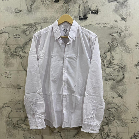 SMOG Men’s Shirt - White (S)