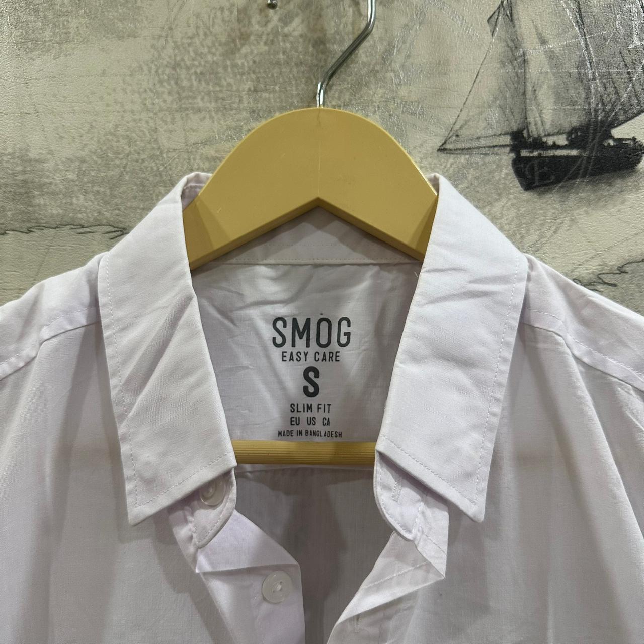 SMOG Men’s Shirt - White (S)