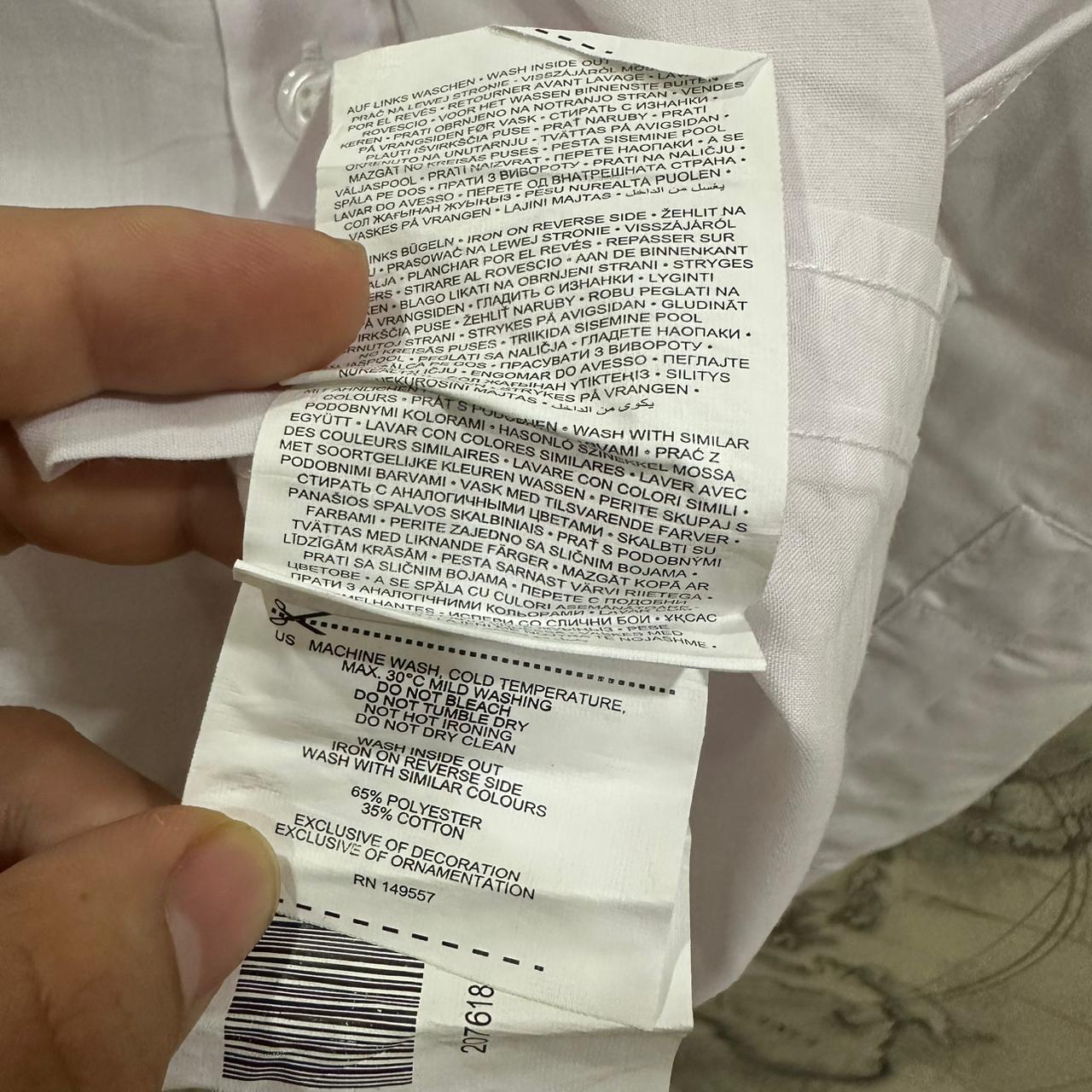 SMOG Men’s Shirt - White (S)