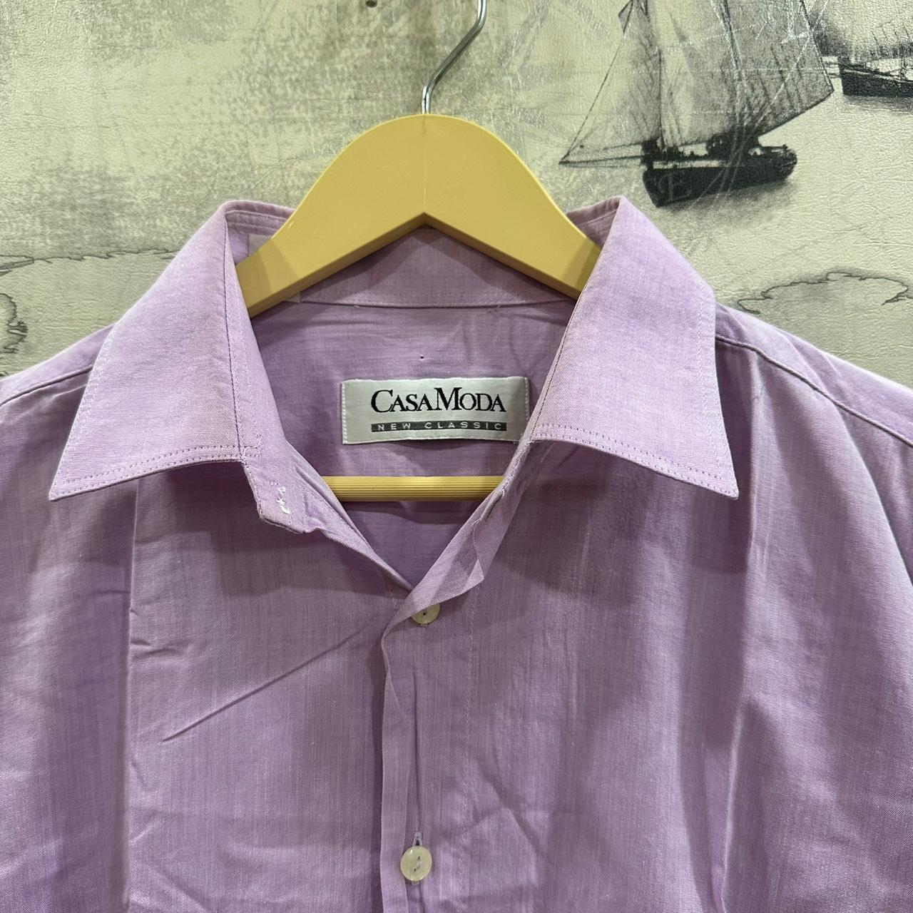 CasaModa Men’s Shirt - Lavender (M)