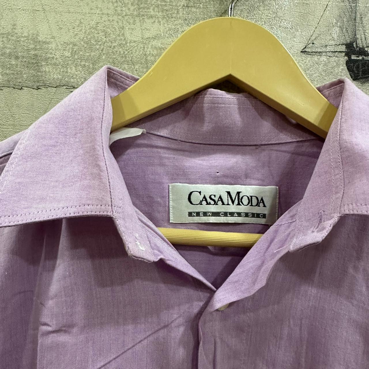 CasaModa Men’s Shirt - Lavender (M)
