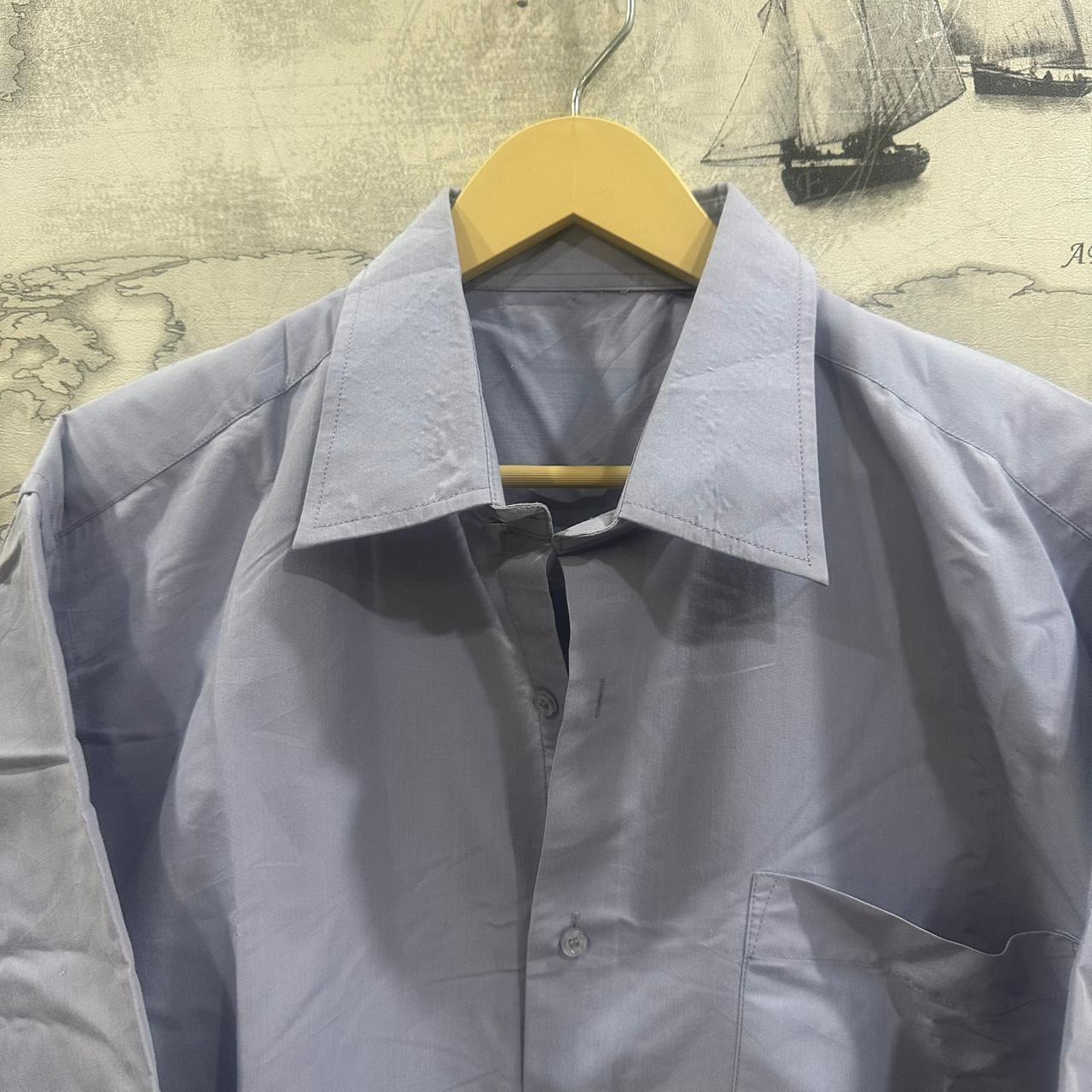 Men’s Shirt - Greyish Blue (4XL)