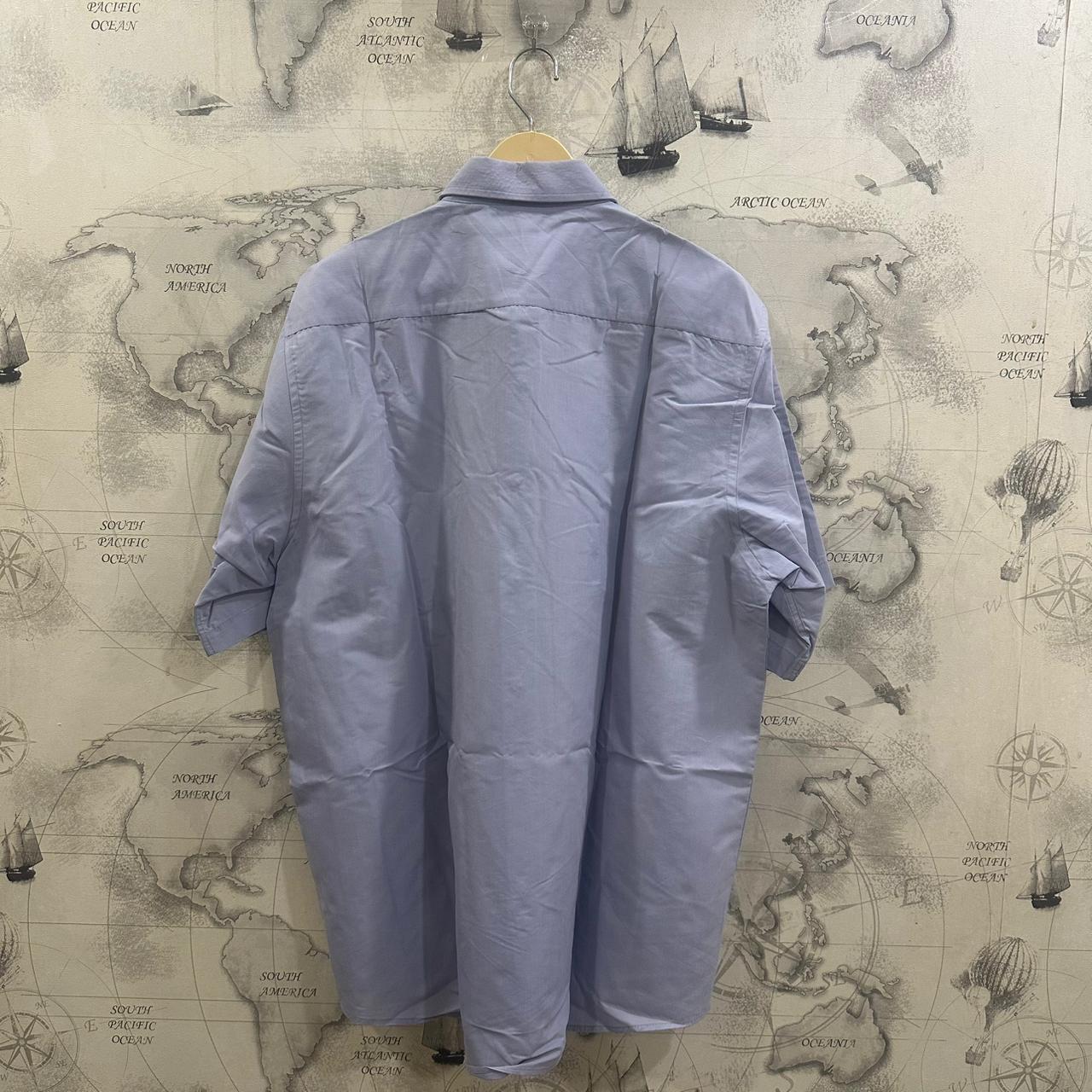 Men’s Shirt - Greyish Blue (4XL)
