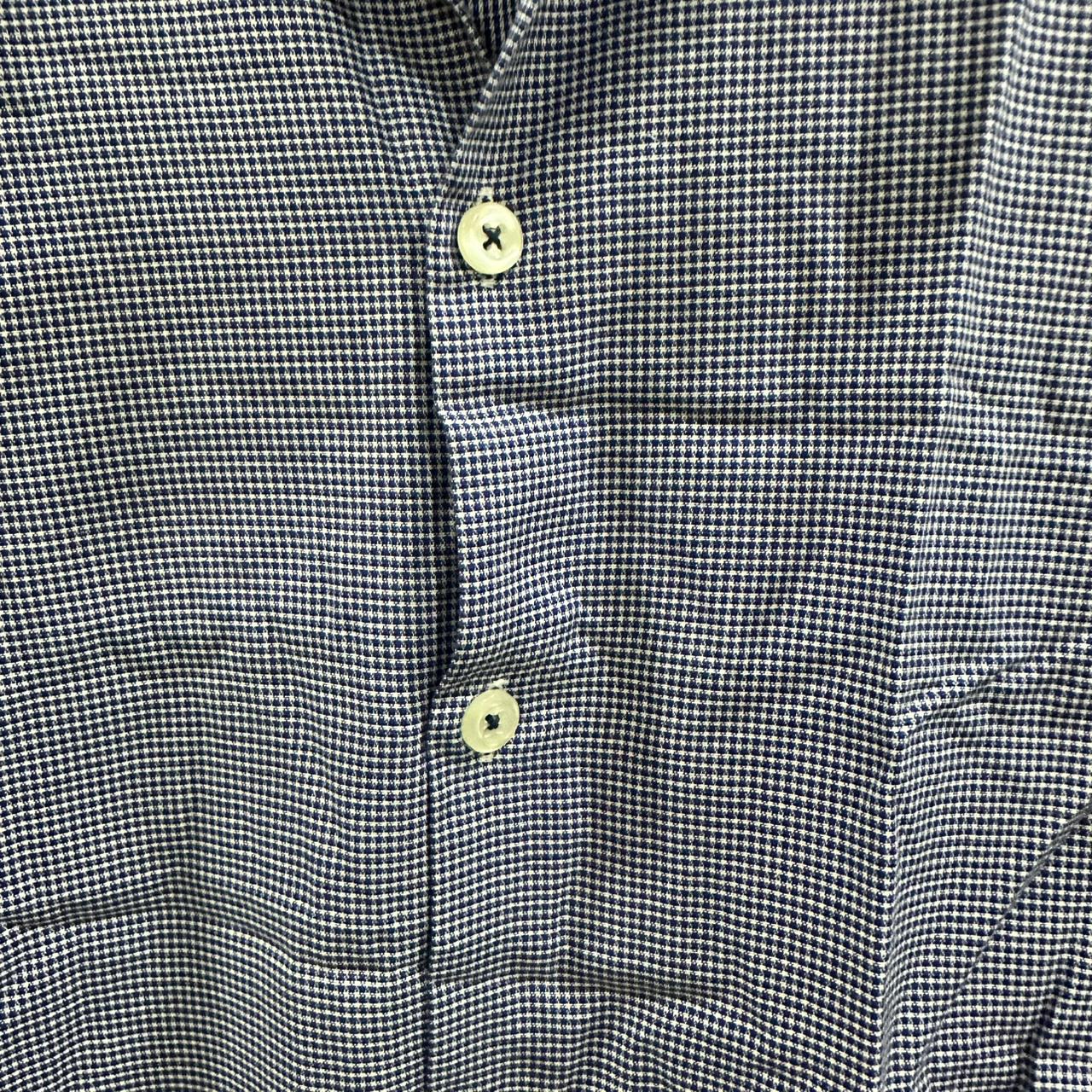 Nobel League Men’s Shirt - Blue Checkered (XXL)
