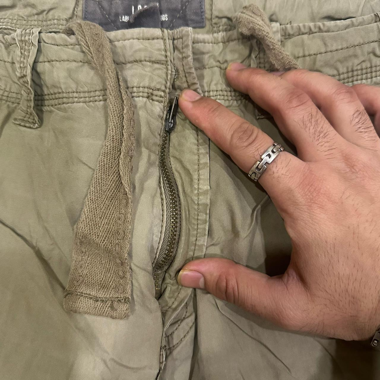 H&M Men’s Pants - Light Olive Green (M)