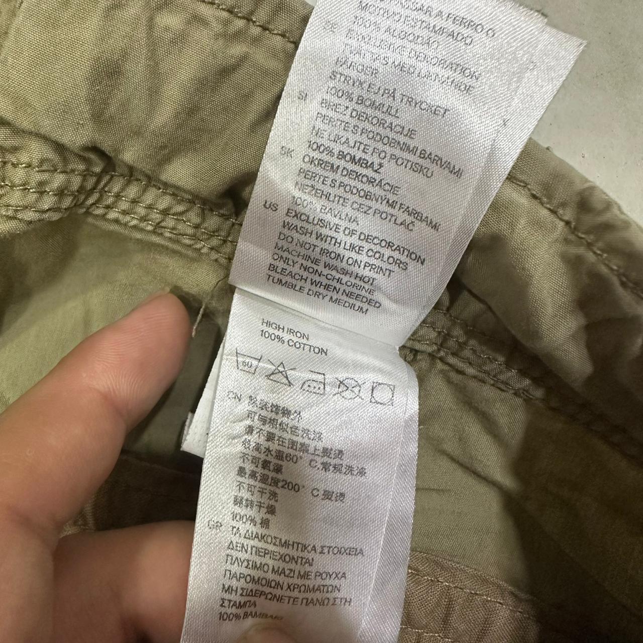 H&M Men’s Pants - Light Olive Green (M)