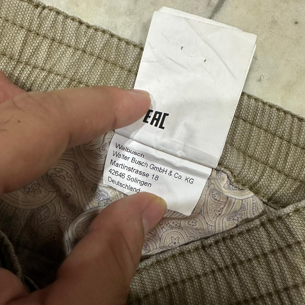 Walbusch Men’s Denim Jeans - Light Brown (M)