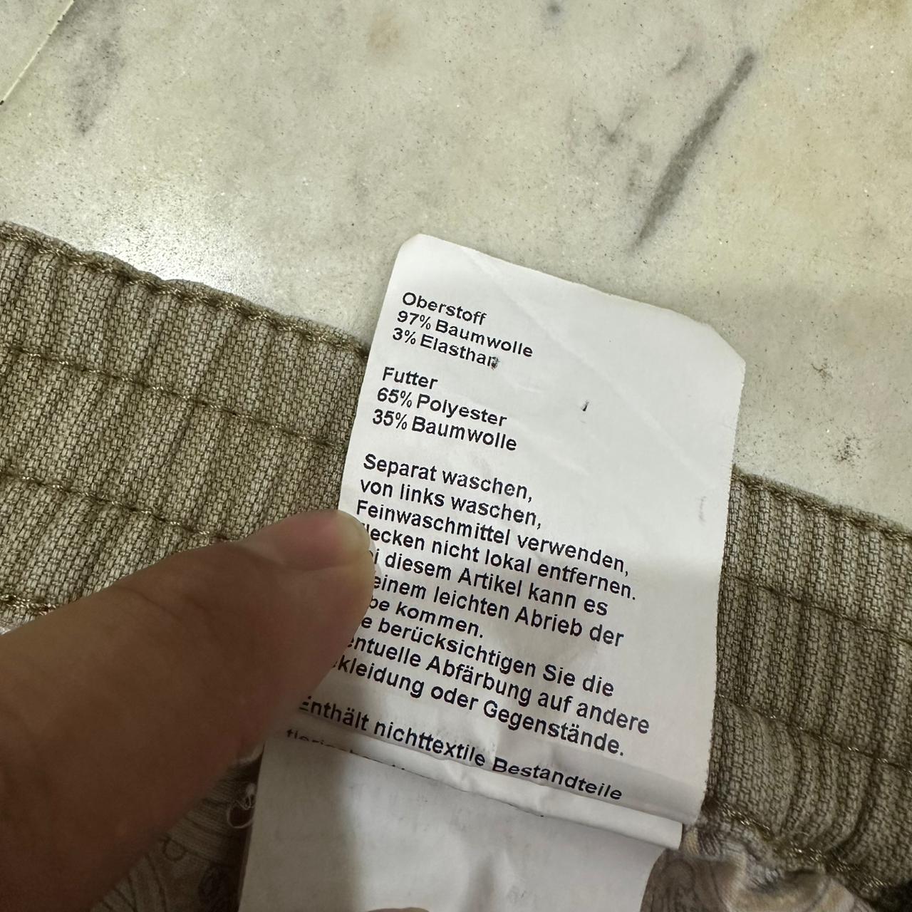 Walbusch Men’s Denim Jeans - Light Brown (M)