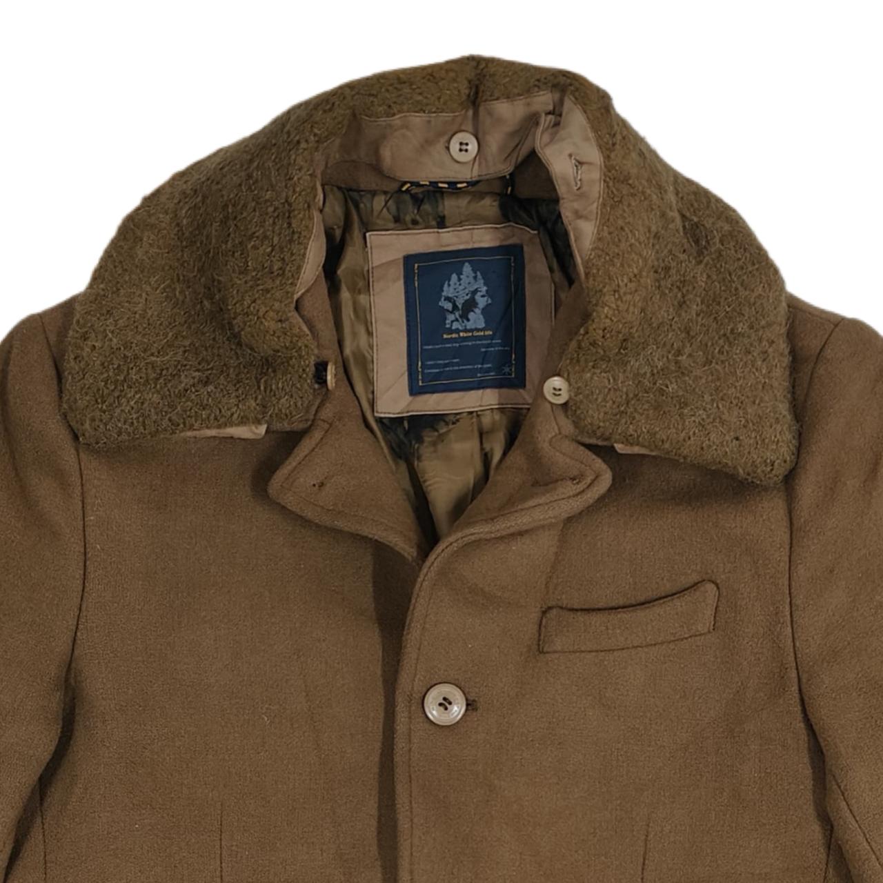 Men's Coat - Camel Brown (M)