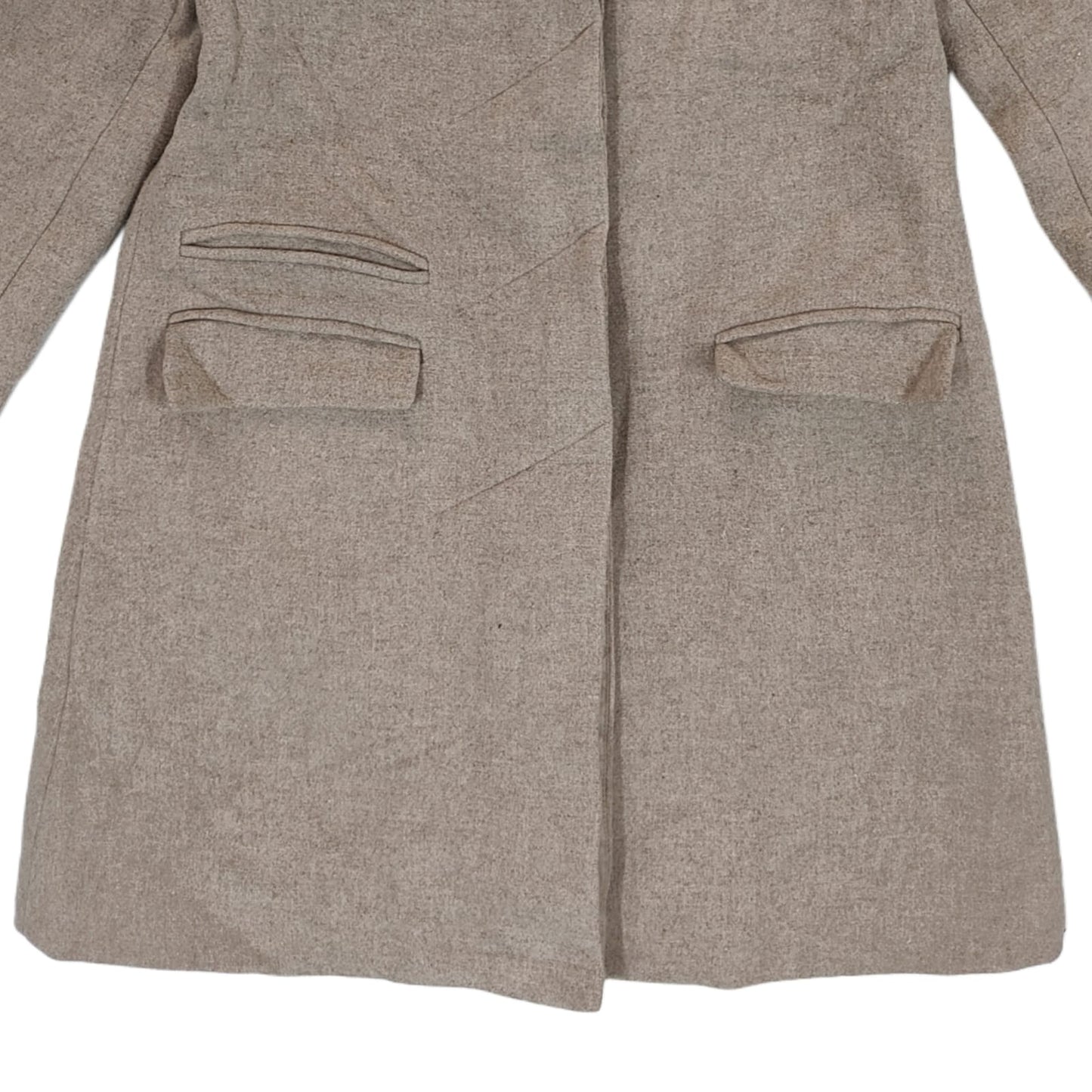 Women's Coat - Beige (S)