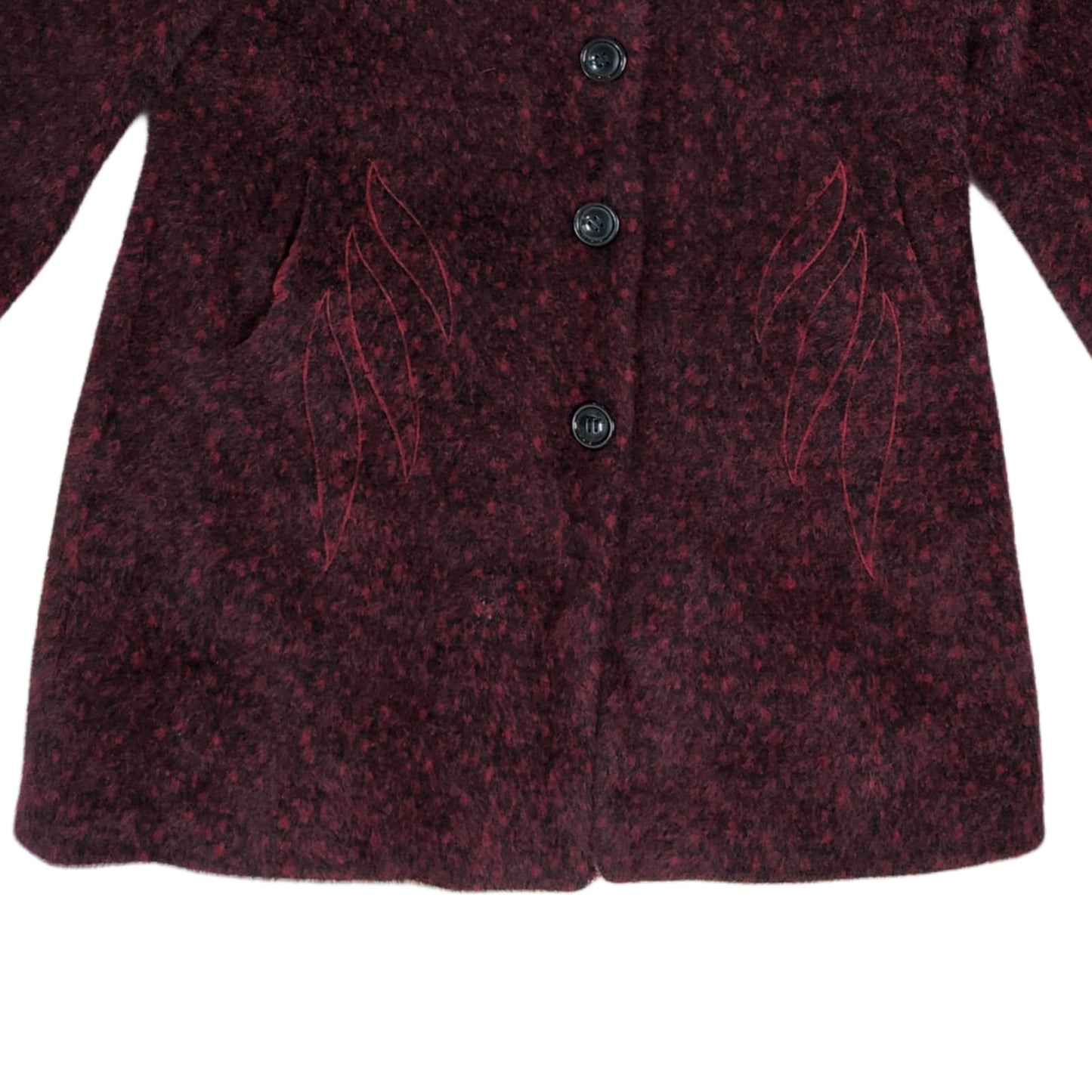 Women's Coat - Maroon (L)