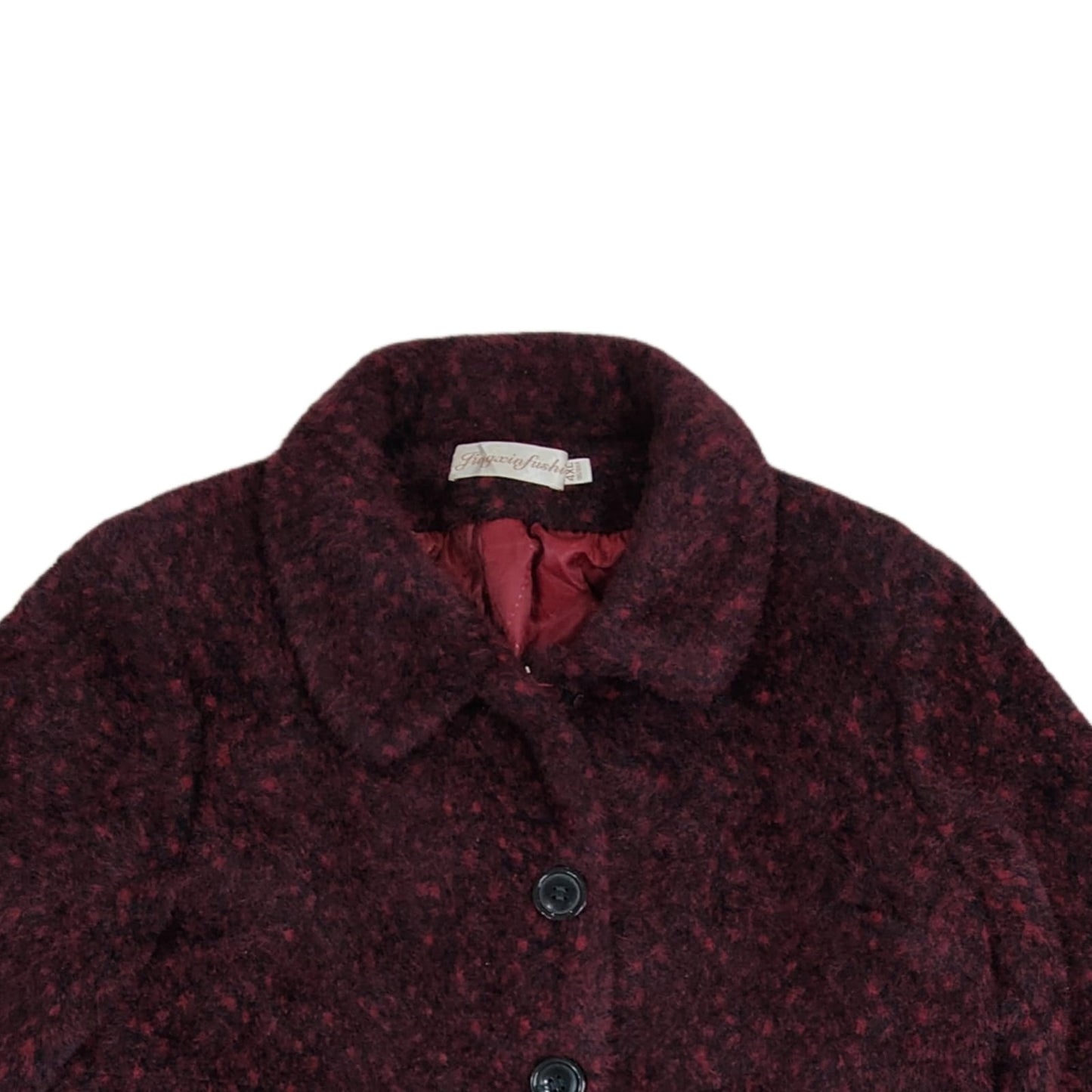 Women's Coat - Maroon (L)