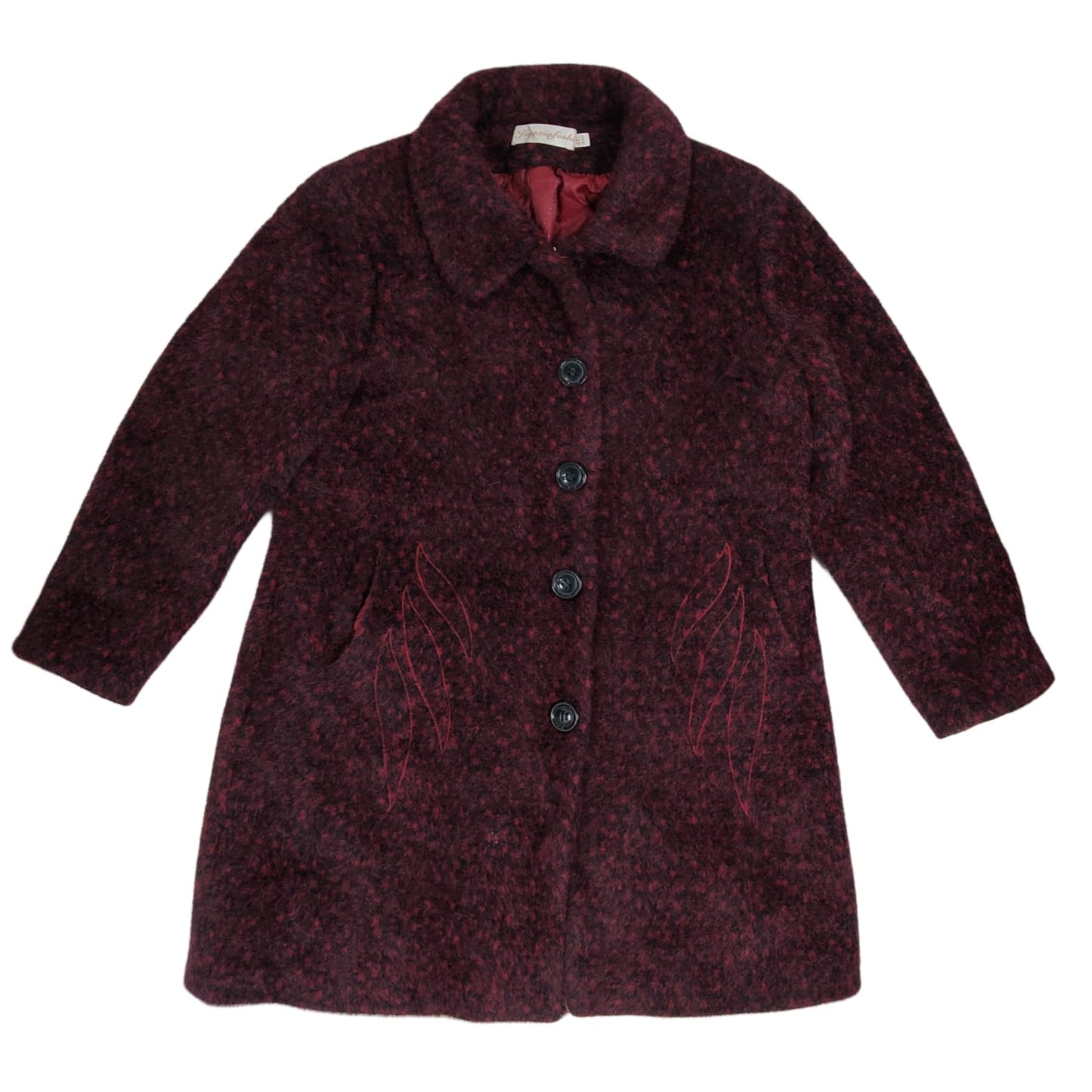 Women's Coat - Maroon (L)