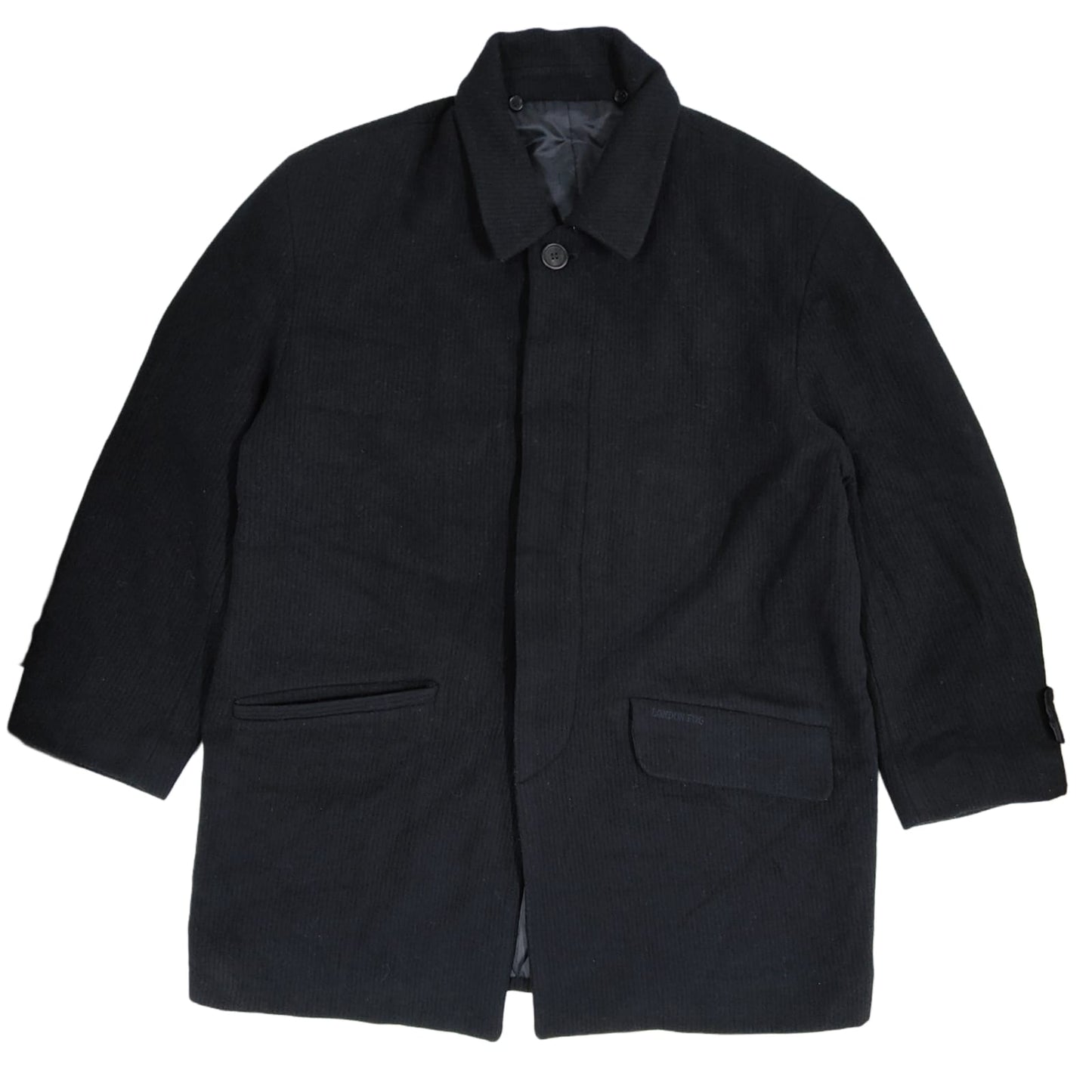 Men's Coat - Black (4XL)