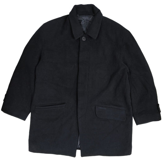 Men's Coat - Black (4XL)