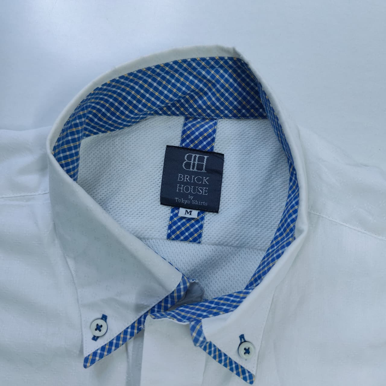Brick House Men’s Shirt - White(L)