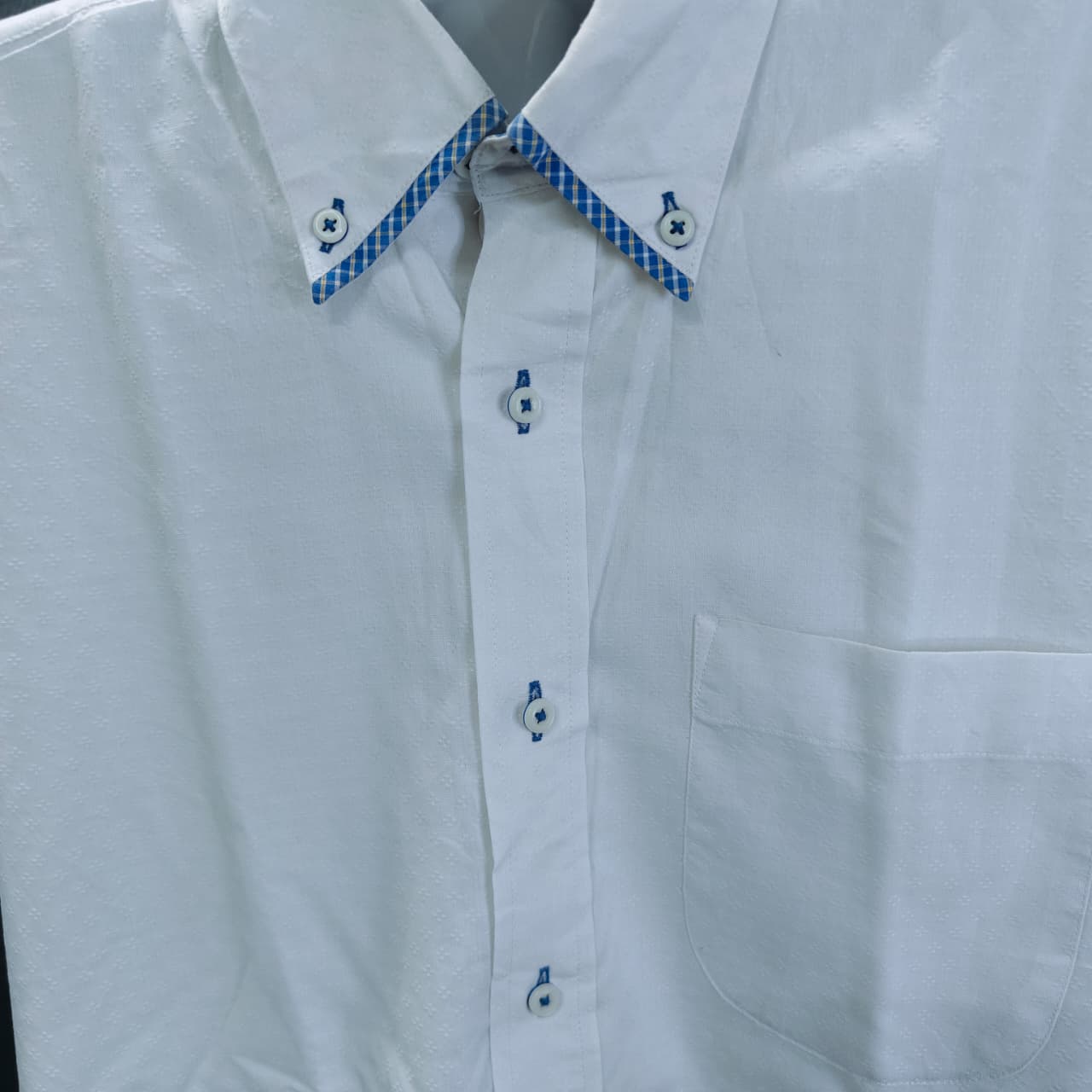 Brick House Men’s Shirt - White(L)