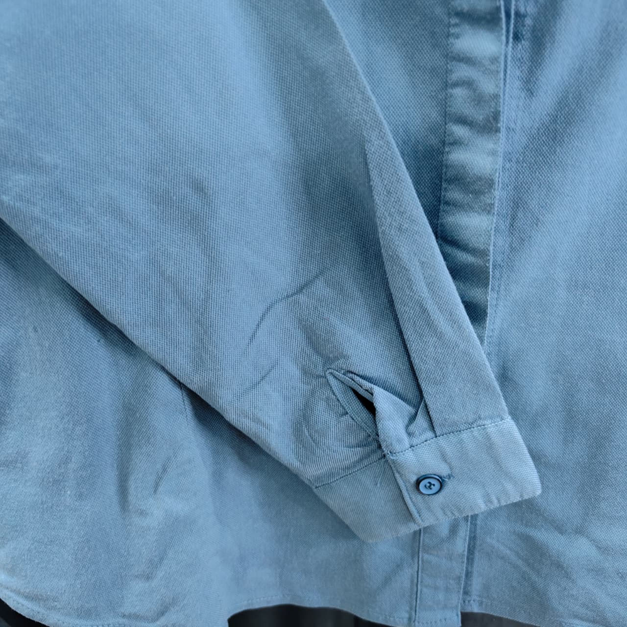 Women's Korean Shirt - Sky Blue (M)