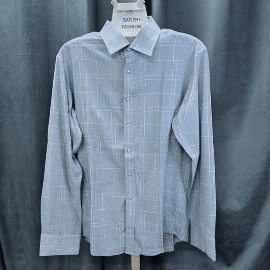VACCI Women's Shirt- Dark Sky Blue (L)